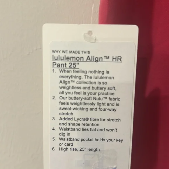lululemon Align HR Pant 25" - Picture 4 of 4